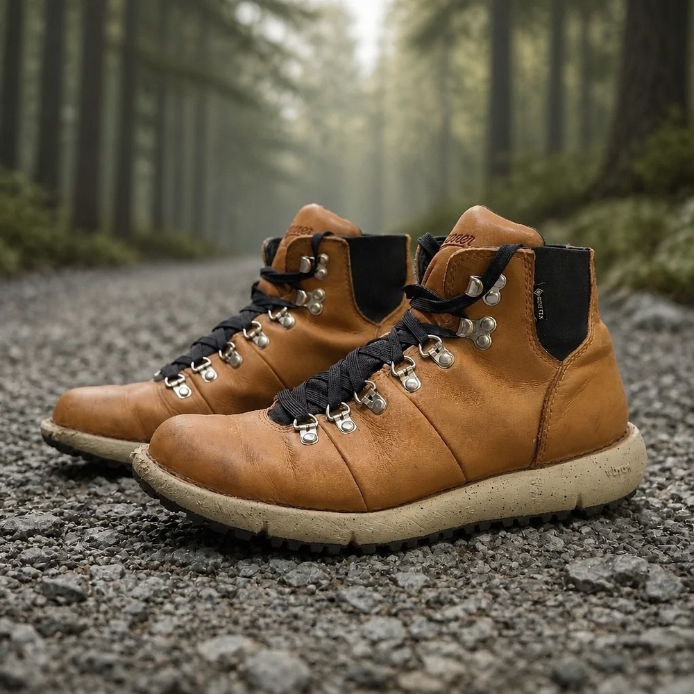 DANNER BOOTS Vertigo 917 Men's Brown Vibram Sole GoreTex Lining size 8